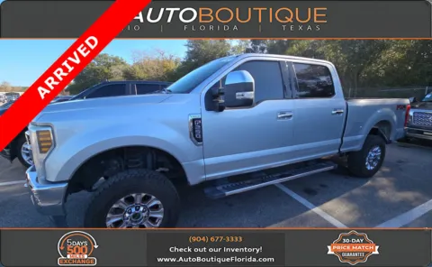 Silver 2019 Ford Super Duty F-250 SRW LARIAT for sale in Jacksonville, FL