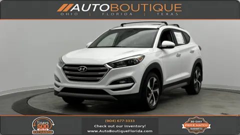 White 2017 Hyundai Tucson Limited for sale in Jacksonville, FL
