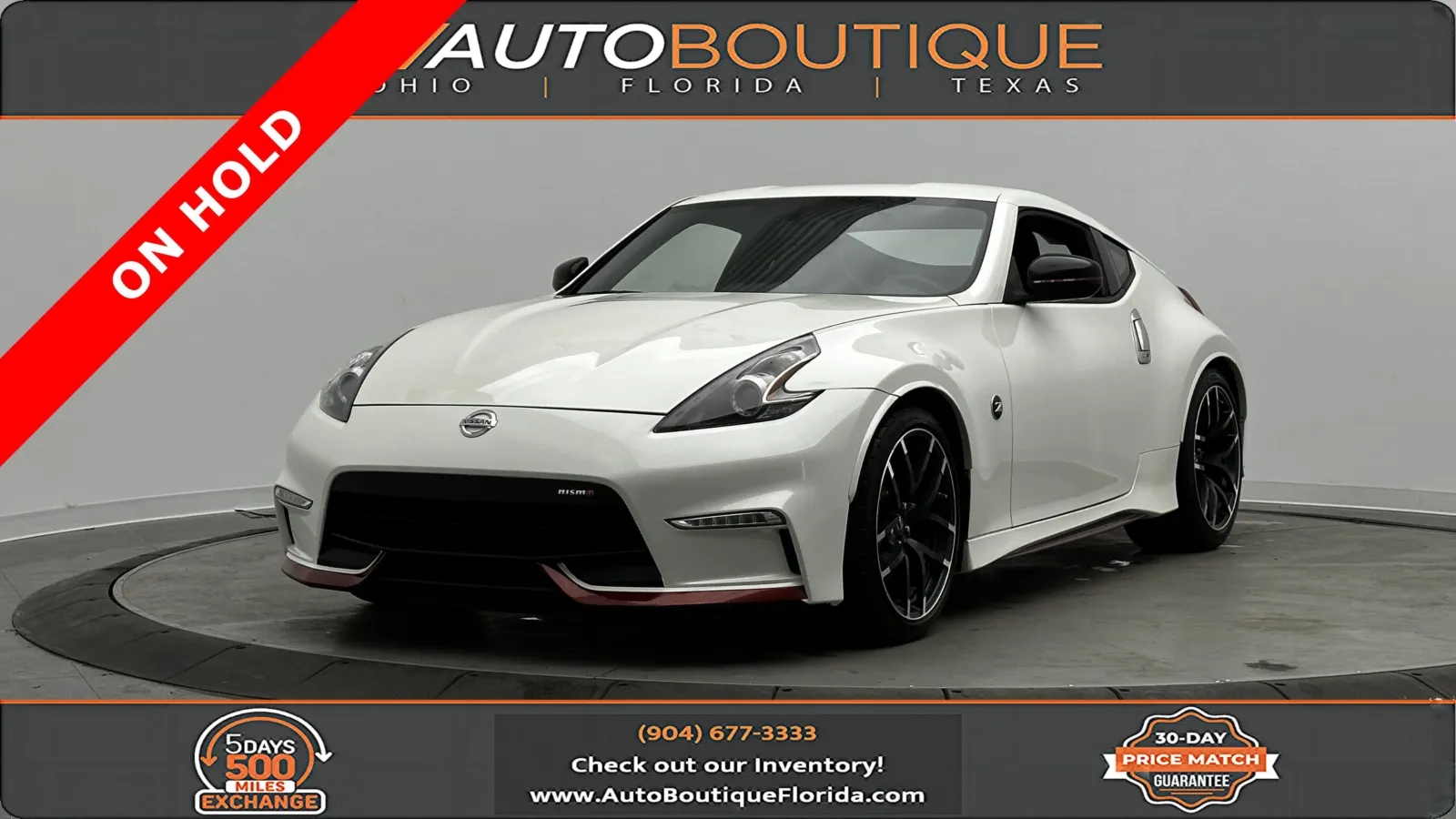 Used 2017 Nissan 370Z NISMO for sale in Jacksonville, FL at Auto