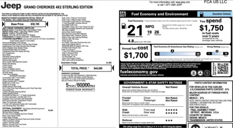 Photos of 2018 Jeep Grand Cherokee Sterling Edition for sale in Jacksonville, FL at Auto Boutique Florida