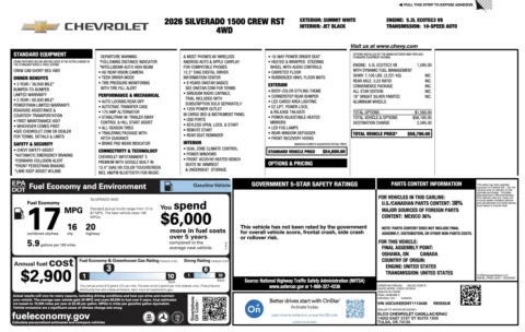 More photos of 2026 Chevrolet Silverado 1500 RST at Auto Boutique Florida, FL