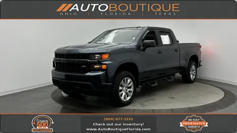 Gray 2020 Chevrolet Silverado 1500 Custom for sale in Jacksonville, FL