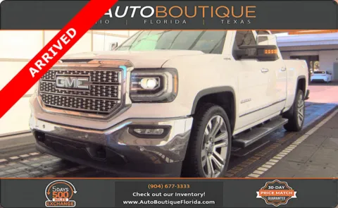 White 2018 GMC Sierra 1500 SLT for sale in Jacksonville, FL