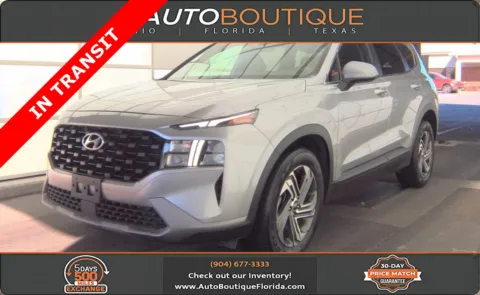 Silver 2021 Hyundai Santa Fe SE for sale in Jacksonville, FL