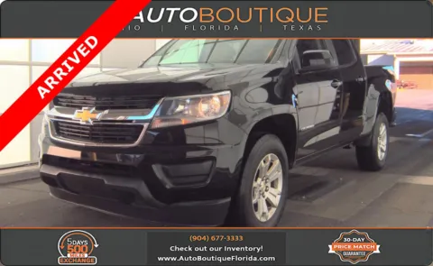 Black 2020 Chevrolet Colorado 2WD LT for sale in Jacksonville, FL