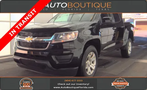 Black 2020 Chevrolet Colorado 2WD LT for sale in Jacksonville, FL