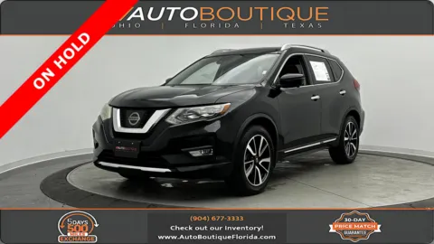 Black 2017 Nissan Rogue SL for sale in Jacksonville, FL