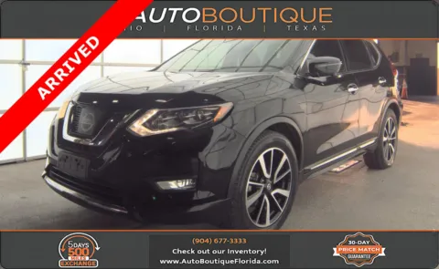 Black 2017 Nissan Rogue SL for sale in Jacksonville, FL