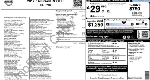 Photos of 2017 Nissan Rogue SL for sale in Jacksonville, FL at Auto Boutique Florida