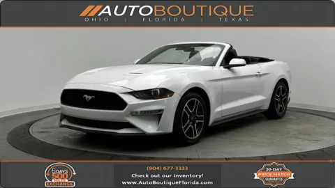White 2021 Ford Mustang EcoBoost Premium for sale in Jacksonville, FL