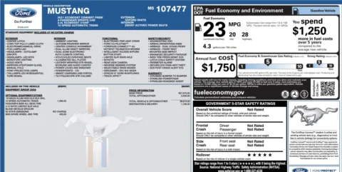 Photos of 2021 Ford Mustang EcoBoost Premium for sale in Jacksonville, FL at Auto Boutique Florida