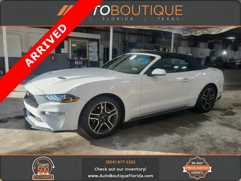 White 2021 Ford Mustang EcoBoost Premium for sale in Jacksonville, FL