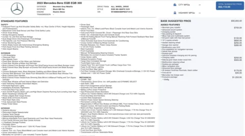 Photos of 2023 Mercedes-Benz EQB 300 for sale in Jacksonville, FL at Auto Boutique Florida