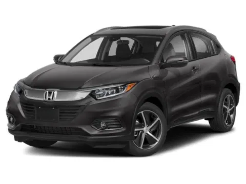 Black 2021 Honda HR-V EX for sale in Jacksonville, FL