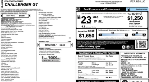 Photos of 2019 Dodge Challenger GT for sale in Jacksonville, FL at Auto Boutique Florida