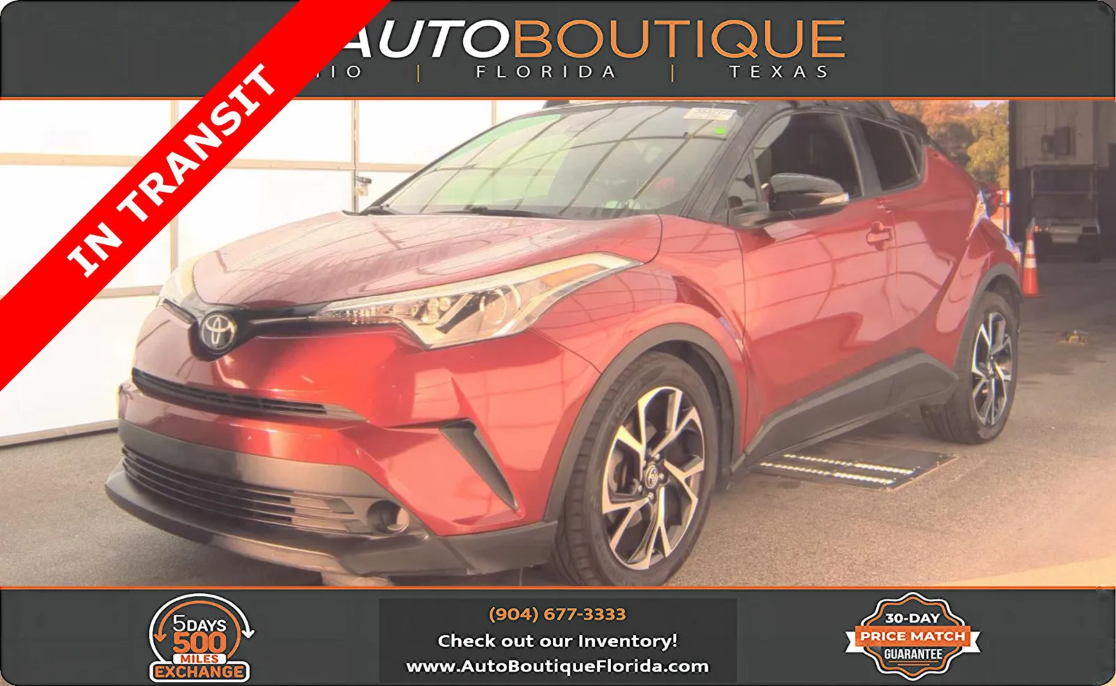 Red 2019 Toyota C-HR XLE for sale in Jacksonville, FL