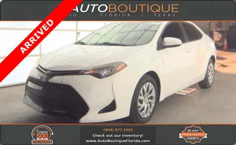 White 2019 Toyota Corolla LE for sale in Jacksonville, FL