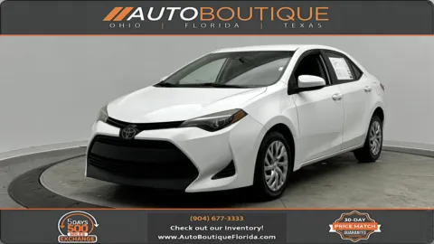 White 2019 Toyota Corolla LE for sale in Jacksonville, FL