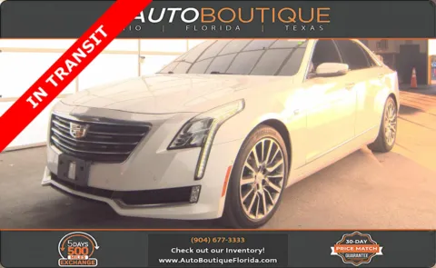 White 2017 Cadillac CT6 Luxury AWD for sale in Jacksonville, FL