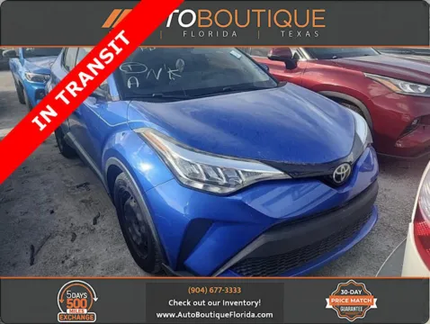 Blue 2020 Toyota C-HR LE for sale in Jacksonville, FL