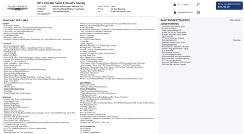 More photos of 2015 Chrysler Town & Country Touring at Auto Boutique Florida, FL