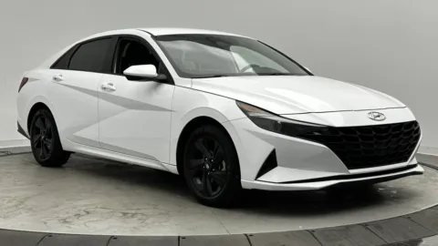 Another view of 2023 Hyundai Elantra Hybrid Blue for sale in Jacksonville, FL at Auto Boutique Florida