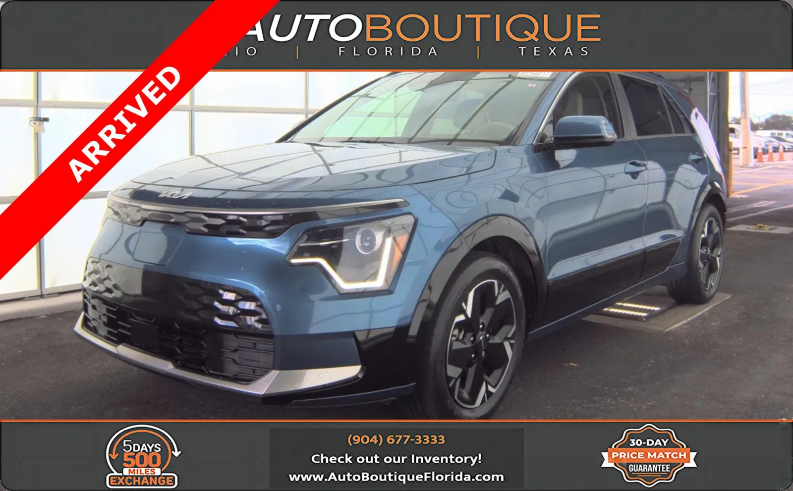 Blue 2023 Kia Niro EV Wind for sale in Jacksonville, FL