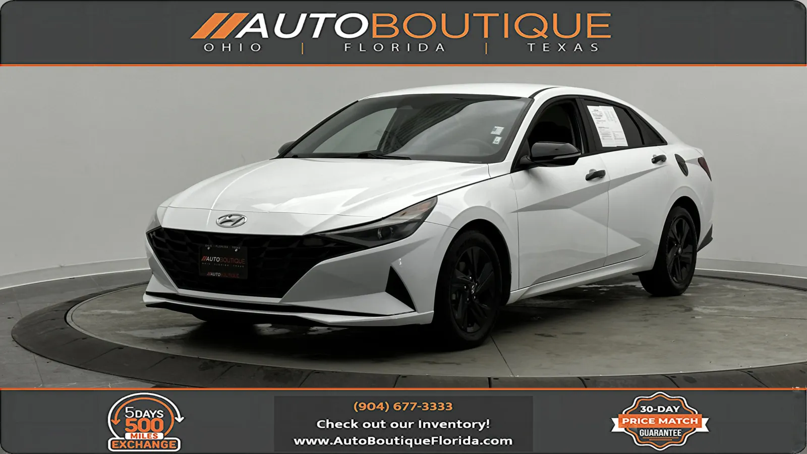 White 2021 Hyundai Elantra SEL for sale in Jacksonville, FL