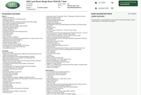 More photos of 2025 Land Rover Range Rover SE at Auto Boutique Florida, FL