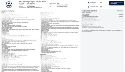 Photos of 2024 Volkswagen Tiguan SEL R-Line for sale in Jacksonville, FL at Auto Boutique Florida