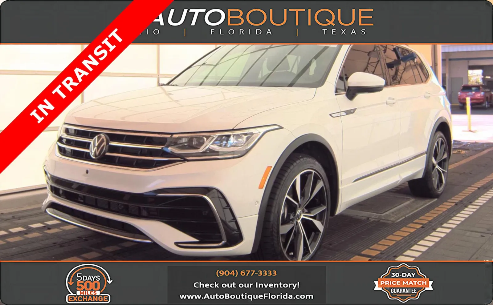 White 2024 Volkswagen Tiguan SEL R-Line for sale in Jacksonville, FL