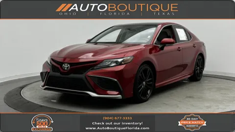 Red 2022 Toyota Camry XSE for sale in Jacksonville, FL