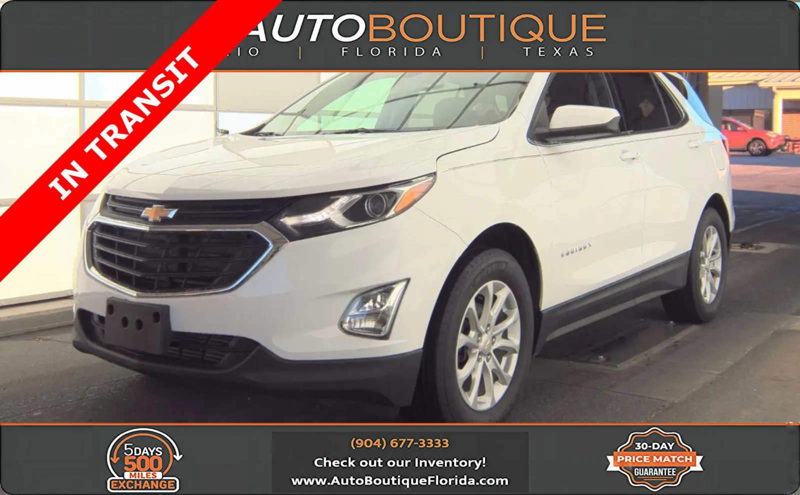 White 2020 Chevrolet Equinox LT for sale in Jacksonville, FL