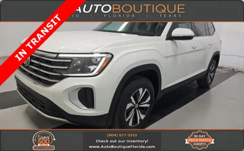 White 2025 Volkswagen Atlas 2.0T SE for sale in Jacksonville, FL