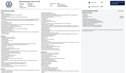 Photos of 2025 Volkswagen Atlas 2.0T SE for sale in Jacksonville, FL at Auto Boutique Florida