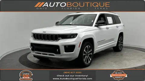 White 2022 Jeep Grand Cherokee L Overland for sale in Jacksonville, FL