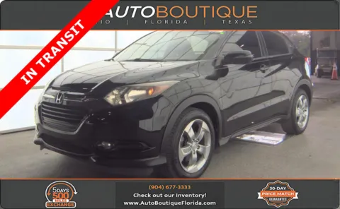 Black 2017 Honda HR-V EX for sale in Jacksonville, FL