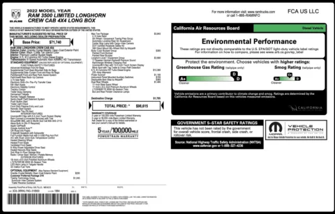 Photos of 2022 Ram 3500 Longhorn for sale in Jacksonville, FL at Auto Boutique Florida