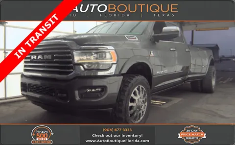 Gray 2022 Ram 3500 Longhorn for sale in Jacksonville, FL