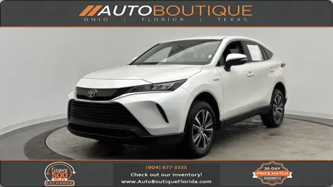 White 2021 Toyota Venza LE for sale in Jacksonville, FL