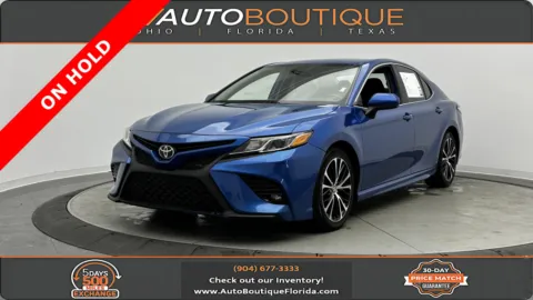 Blue 2020 Toyota Camry SE for sale in Jacksonville, FL