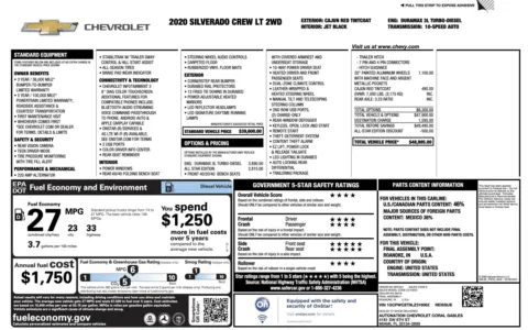 More photos of 2020 Chevrolet Silverado 1500 LT at Auto Boutique Florida, FL