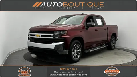 Red 2020 Chevrolet Silverado 1500 LT for sale in Jacksonville, FL