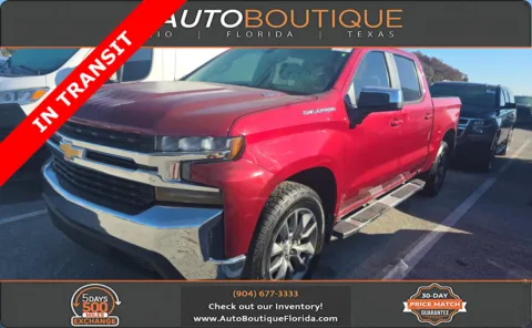 Red 2020 Chevrolet Silverado 1500 LT for sale in Jacksonville, FL