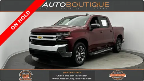 Red 2020 Chevrolet Silverado 1500 LT for sale in Jacksonville, FL