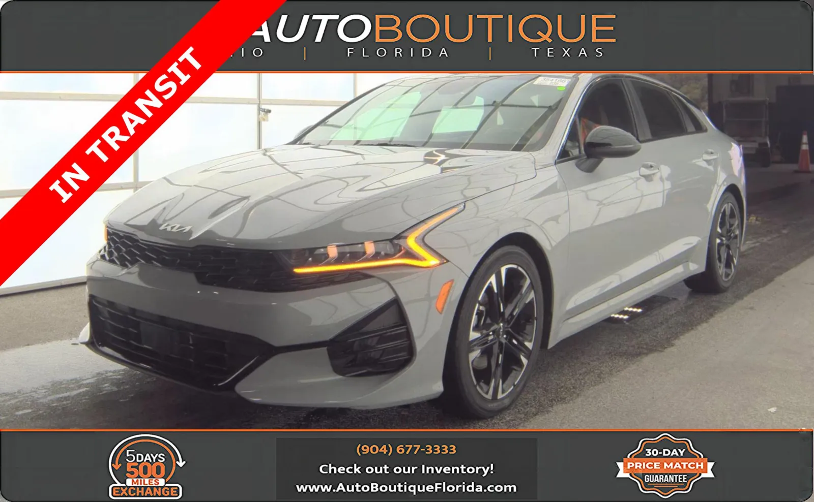 Gray 2023 Kia K5 GT-Line for sale in Jacksonville, FL