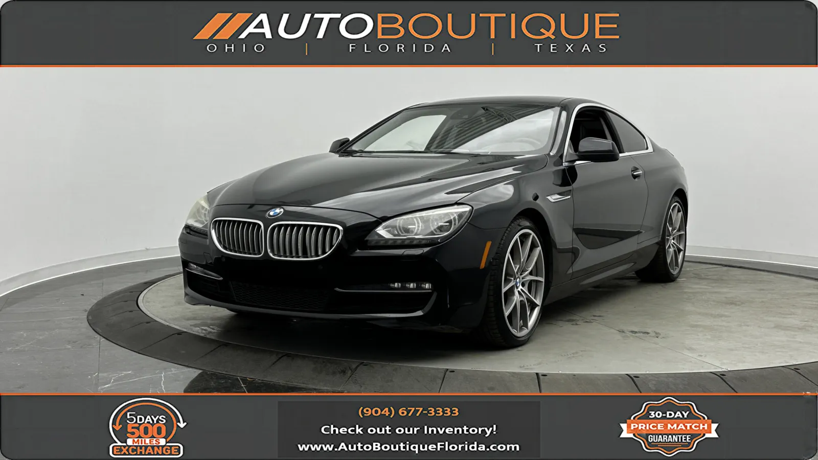 2012 BMW 6 Series