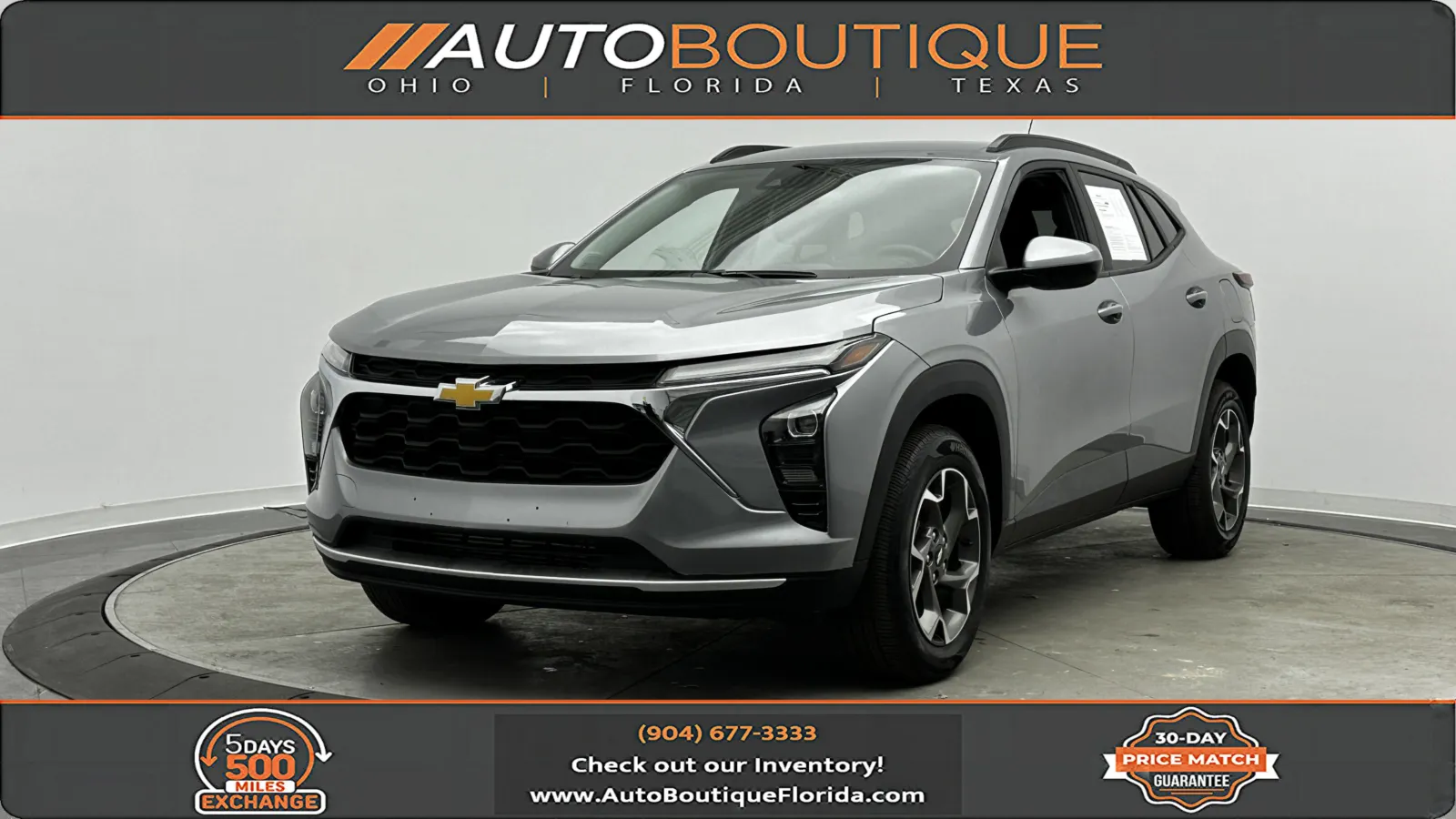 Gray 2025 Chevrolet Trax LT for sale in Jacksonville, FL