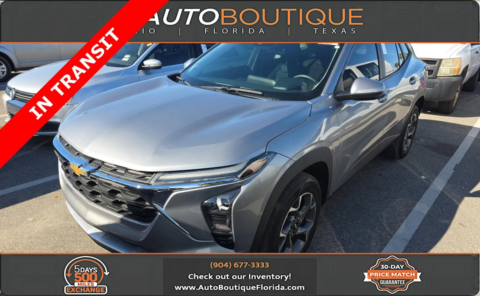 Gray 2025 Chevrolet Trax LT for sale in Jacksonville, FL