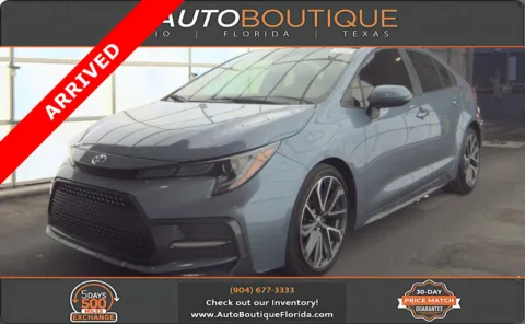 Gray 2020 Toyota Corolla SE for sale in Jacksonville, FL